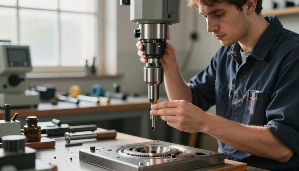 angle drilling spindle