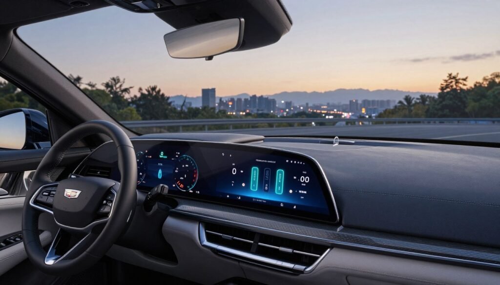 cadillac lyriq efficiency settings